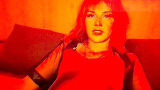 Inexperienced redhead Miniredhead gives a deep blowjob and loves every moment