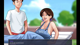 Tel laga kr chut mai land dal diya summertime saga game