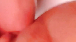 After work, my slut sucks me, licks my feet and cums humiliating my incident and silly girlfriend