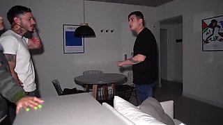 Intense First Night in the New Place – Latina Amateur Creampie with Pantyhose Surprise