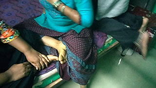 Three Aunty Talking at Bedroom