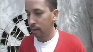 Bouncy Green Eyes at big tits action