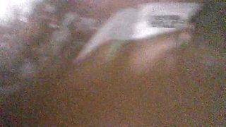 Fucking this girl with big breasts in a bed