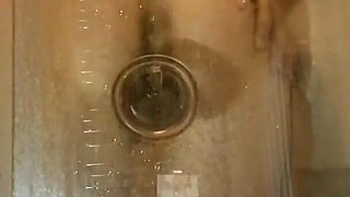 Wife Fucks Herself in the Shower