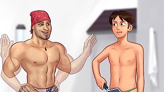 Summertime, trump, cartoon sex