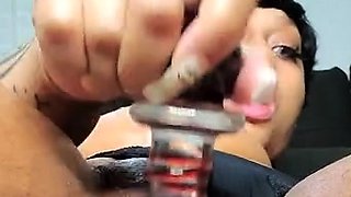 Hot Black Maid Does Some Webcam Black and Ebony