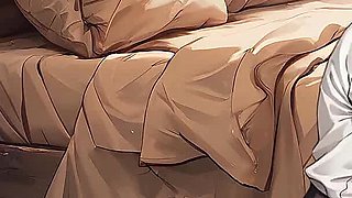 College of Mysteria: Boyfriend Jerking off and Watch His Girl Sucking of the Dorm Master They Made Her a Cum Slut - Episode 8