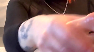 Broke Footslut JOI & CEI: Beg to Lick & Cum on Mommy’s Oily Soles