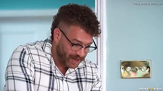 Jess Nova Takes Two Big Cocks In Her Mouth - Brazzers Threesome