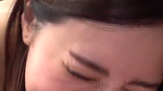 Ayaka, Japanese Couple Doing a Blowjob Swallowing Sperm with POV