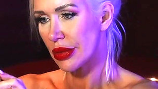 Tania Amazon's Bathrime Blowjob with Shadow Dimiti