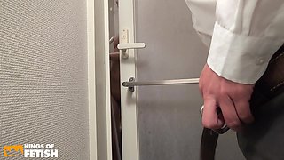 Shy Dude Licks Bush and Ass of a Cute Japanese Girl Before She Rides His Dick