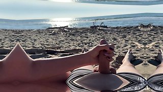 Cuckolding on the Beach