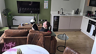 Fucking My Stepmom as Has Phone Sex with Stepdad