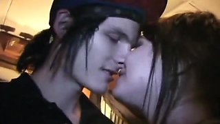 Party Girls Kissing And Fucking Emo