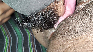 Sucking pussy hard and fuck Indian pussy