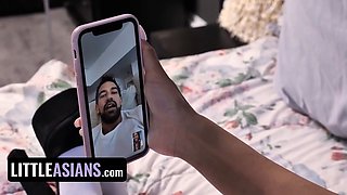 Slut college girls have a tryst with their hot teacher - Jada Kai & Lulu Chu - teamskeet