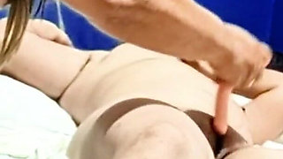 Amateur Threesome Fucking a 24 Year Old Girl While My Stepmom Makes Her Suck Pussy