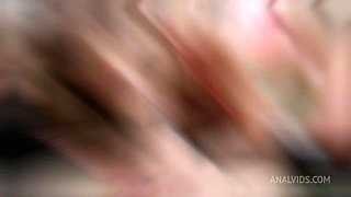 7on1 Double anal Gang Bang Jazmine White, DAP, Rough Balls Deep