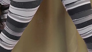 Thick Ass Tattooed Summer Bella Hot Solo Nude Yoga and Masturbation