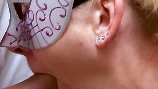 Impromptu Glory Hole Blowjob