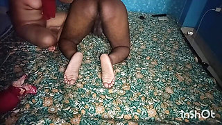 College girl came to a bf house and see tham to this with another girl