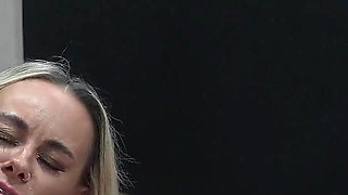 Cuckold - Cuckchair 2. This Hot Couple Try Their First Cuckolding BBC Blacked and Cummy Kiss