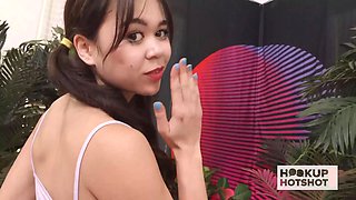 Tiny Hooker Brianna Arson Asks Random Guy For Harcore Sex!