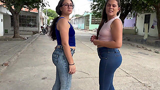 Porn Casting Ends in Lesbian Sex with Toys Big-ass Latinas