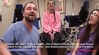 Kitty Catherine's Gyno Exam By Doctor From Tampa Caught On Spy Cam