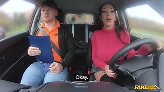 Michael Fly's Wild Student Charm in Cab