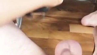 She is the boss! Cock control during lunch break! Small penis humiliation and ruined orgasm