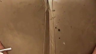 Soft Warm Wet Kisses and Gentle Balls Massage Turns Into CFNM Threesome Greatest Cumshots, Ever in Their Small Hands