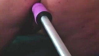 Giant tit Claudia Marie fucked in fat ass with anal fuck machine