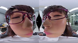 Slutty Big Tits Ass Secretary In Glasses-2: Big Ass, Blowjob  Amateur VR Porn