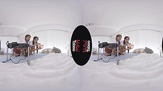 Eveline Dellai, Silvia Dellai VR Porn: Dellai Twins Try Fucking Machine - VirtualTaboo