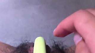 Amateur close up ass toying