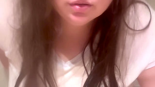Slapping face slut