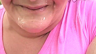 Mechanics Are Working on Her Car She Drinks His Cum Like a Hot Porn Star