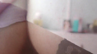 Sloppy Seconds! My Wife Came Back Again From the Date with Cum Panties!