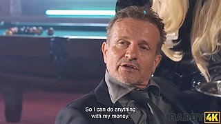 Lucia sendero and her stepdaughter, Lexi Luv, bet on a rich guy & watch him take advantage of them