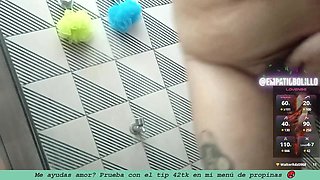 Delicious Video Call in the Shower