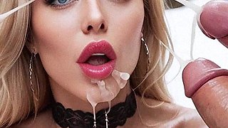 Claire and Jake Sex in Snowy Forest. Blonde Curvy Woman with Big Tits, Big Dick, Creampie, Cumshot, Gangbang, Bukkake