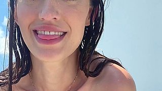Bareback anal sex with flaming brunettes with big boobs
