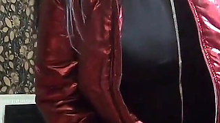 Blowjob in My Tight Jumpsuit & Shiny Downjacket He Came All Over Me 230- Preview