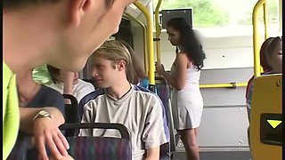 Laura Lion public fuck on a bus