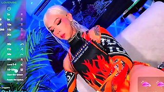 Small tit brunette in lingerie Alyssia