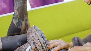 Alternative Tattoo Teens Fucking Each Other with Crazy Toys