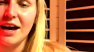 Big boobs webcam slut toys her asshole