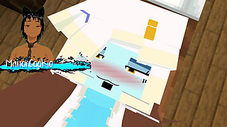 The Jenny Mod Fapcraft Minecraft - Its Bia and Allie the Genie and I Am Fucking Them Both